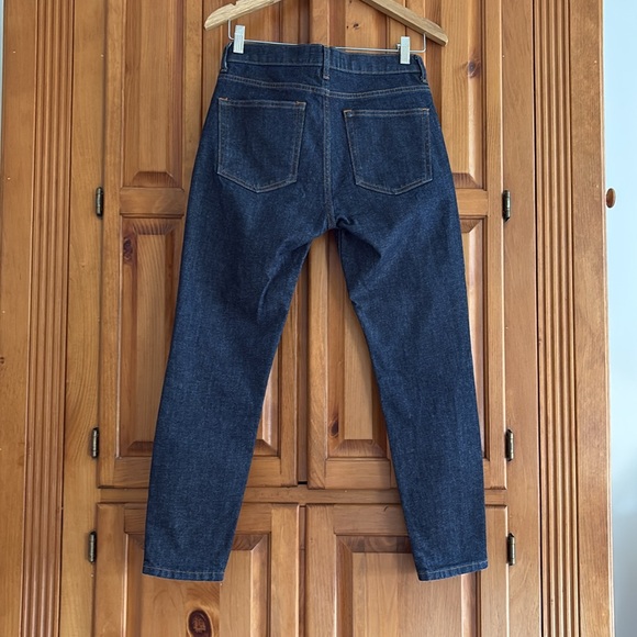 Everlane The Mid-Rise Skinny Jean Dark Indigo. EUC worn once - Picture 4 of 12